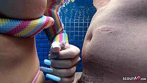 POV Amateur Sex with German Emo Bombshell Cathy B on Wild Vacation