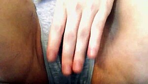 Wet pussy craving attention under tight panties