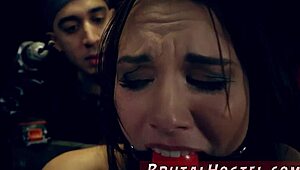 Wow! Aidra Fox and Kharlie Dominate Public Anal Orgy!