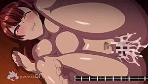 Do you want to watch Nogami Izumi's endurance round hentai cock action?