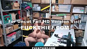 Shoplifting Teen 18+ Caught by Mall Officer for a Revealing Strip Search.