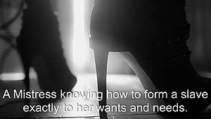 In this femdom chastity cuckold story, the wife dominates her husband in stockings and more.