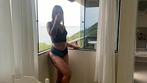 Naughty Rider Fucks Ass At Beach House.