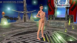 An 3d animated cartoon porn video of indian bhabhi