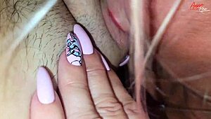 stepmom sucking balls and jerking off stepson