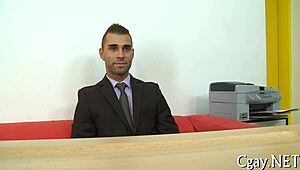 Homosexual Twins Engaging In Intense Sex