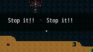 tanned girl natsuki gets happy ending in hentai game 😍