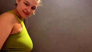 damn, extreme squirting in public with bbc anal!