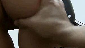 Blue-eyed sporty teen gets paid for wild sex romp