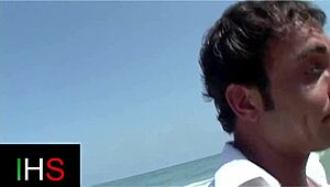 I love pounding this beautiful mulatto by the seaside