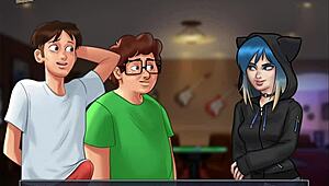 Summertime Saga Episode 159 Featuring Amateurs and Tits