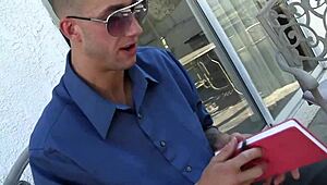 Stevie Shae Loves Licking Man Ass While Rubbing Tongue