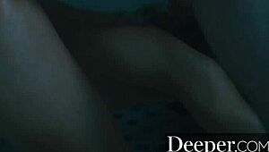 Naomi Swann Follows Strict Bondage Rules with Rimjob and Facial in Doggy Style