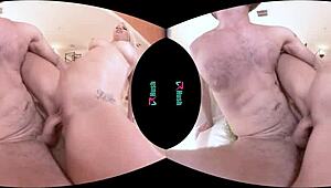 layla price rides cowgirl in virtual fuck, big tits bouncing 😘