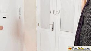 Slutty Boarders Ride Landlord's Monster Cock