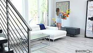 katie takes multiple facials from big dicks to save the sale.