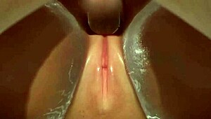 Я в восторге от этого жесткого анального долбления вблизи!