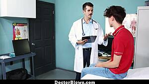 Gay Doctor Giving Hot Sexual Health Tips to Patient! 😈