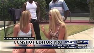 two young college sluts enjoyed the group banging 😏