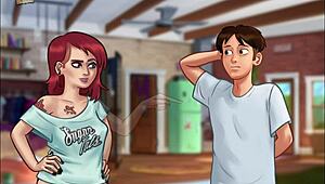 Summertime Saga 64 Features Big Ass and Tits in Anime Style