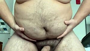 gay amateur feels horny pleasure masturbating homemade