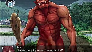 enfrentando um ogro e depois fudendo a gostosa - busty youkai busters - ep3 😈