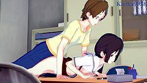 Hanako Honda and Chisato Higuchi in Intense Futanari Sex