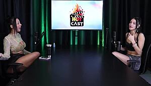 Debora Andrade In Sheer Red Fetish