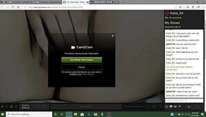 kailasti the camgirl masturbates in a teasing way