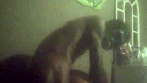 Sexy Ebony Amateur Rides Bbc With Wet Pussy And Natural Tits.