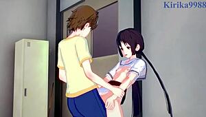 Hanako Honda and Chisato Higuchi in Intense Futanari Sex