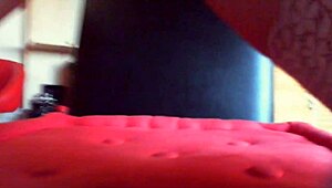 Hot dirty squirting for this Italian slut, watch her masturbate and squirt all over the nerd's feet