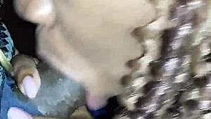 Intense cock sucking session captured on June 24, 2016