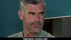 Twink Stepson Harlen Quindel Blows Gay Stepdad Before Wedding