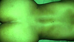 brunette loves being naked in her room, horny stepbrother sneaks in and fucks her hard doggystyle