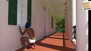 Feeling Emotional in Being a Dik 12 with Big Tits and Monster Cock