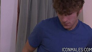 but brandon wilde interacts with calvin banks in an intimate way