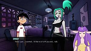 Danny Phantom fucks Ember in Amity Park redux part 30