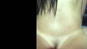 Anal with Married Woman Brought by Husband for Complete Service, Including Vagina and Assfucking