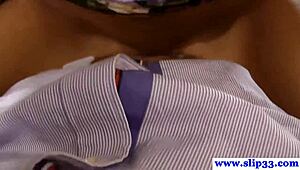 glam euro beauty rides dick in pov casting scene