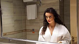 Amatør sex video av brunette ludder gjør meg vill på Mylustcam