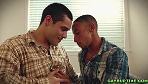 Andrew Miller and Jimmy Face Hardcore Assfucking at Conversion Camp!