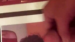 Intriguing cum tribute for md with masturbation and cumshot