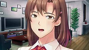 Horny mom gets naughty during phone study session