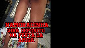 namoradinha vira depósito na festa da amiga