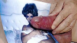 A hot girl gives two guys oral pleasure until they finish on her face