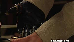 Specific Submissive Lesbian Slave Adela Follows Mistress's Strict Commands