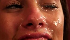 Doll Feels Intense Cumshot On Face