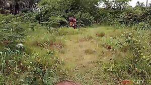 bicycle fuck with my hot girl outdoor