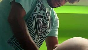 I gettin fucked bent over in doggystyle anal